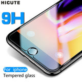 Protective tempered glass for iphone 7 6 6s 8 plus 11 pro XS max XR x glass iphone 7 8 x screen protector glass on iphone 7 6S 8