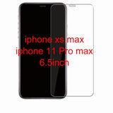 Protective tempered glass for iphone 7 6 6s 8 plus 11 pro XS max XR x glass iphone 7 8 x screen protector glass on iphone 7 6S 8