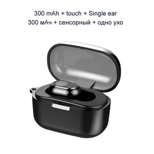 LED Bluetooth Earphone 9D Stereo Wireless Earbuds Mini Wireless Earphone Headset with 3500mAh Power Bank Earphone Headphone